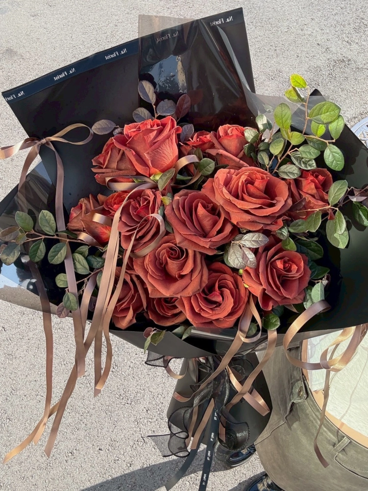 琥珀仙蹤玫瑰花束
