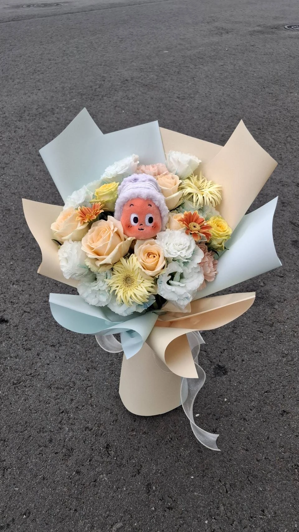 星星人清新系鮮花花束