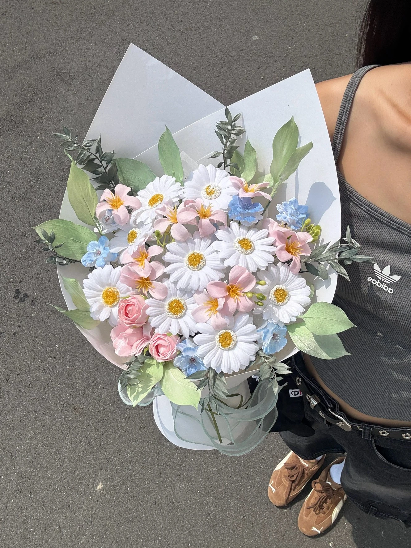 淀治君香皂花束