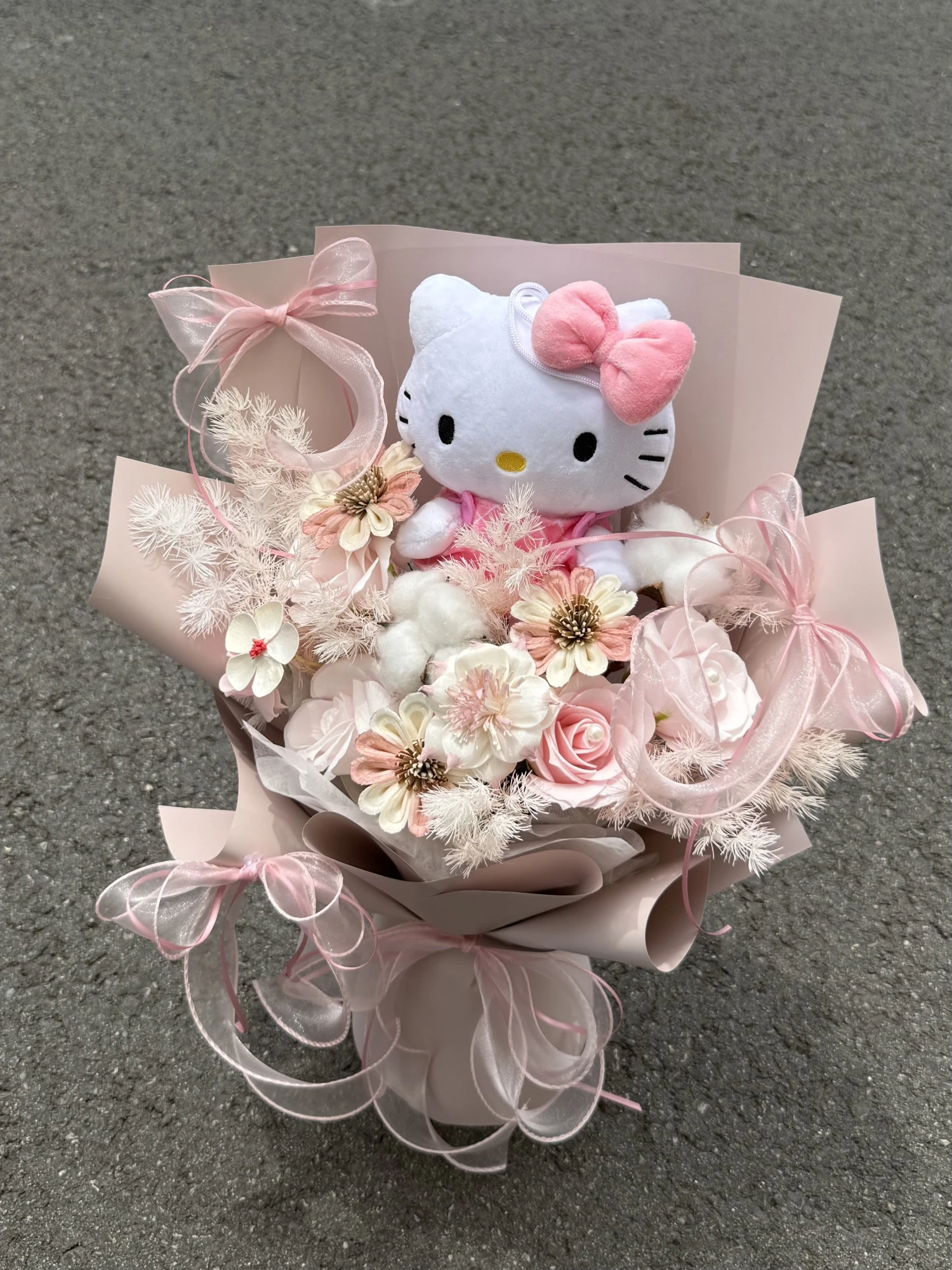 Hello Kitty香皂花束