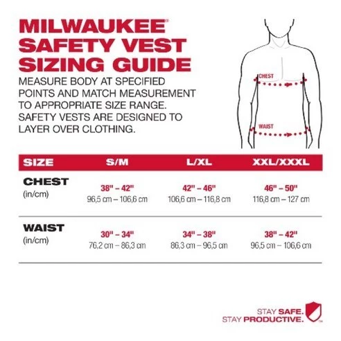 南慶五金 含稅 Milwaukee 美沃奇 48-73-5061 48-73-5062 ANSI 二級反光背心 工程反光