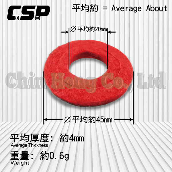 【CSP】樁頭套棉(2入)