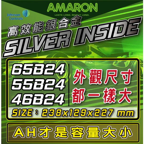 【AMARON】愛馬龍 46B24RS 阿提斯 WISH YARIS CRV