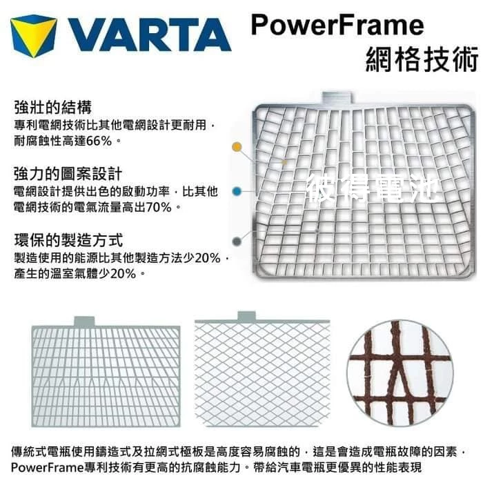 德國VARTA華達 C6 52AH 銀色動力 汽車電瓶 LBN1 54801 適用新SX4 Citigo 德國進口歐洲製