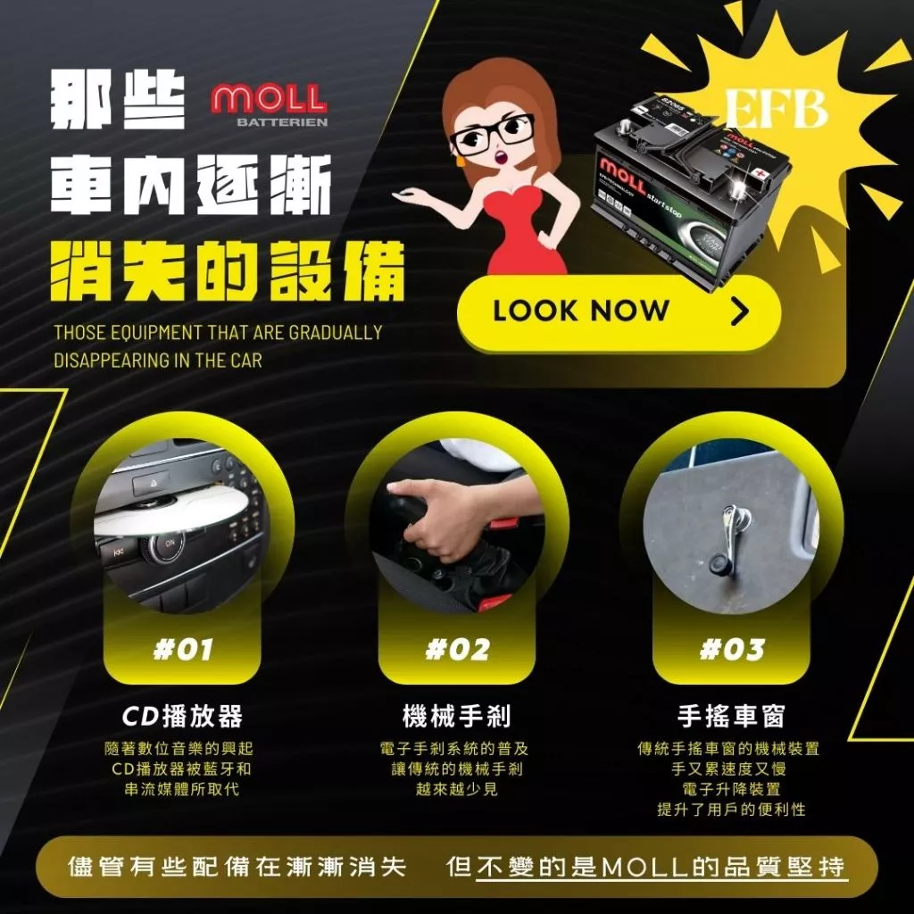 MOLL 82075 Start-Stop EFB電瓶 高性能 12V 75AH 760CCA 免加水汽車電池 德國製