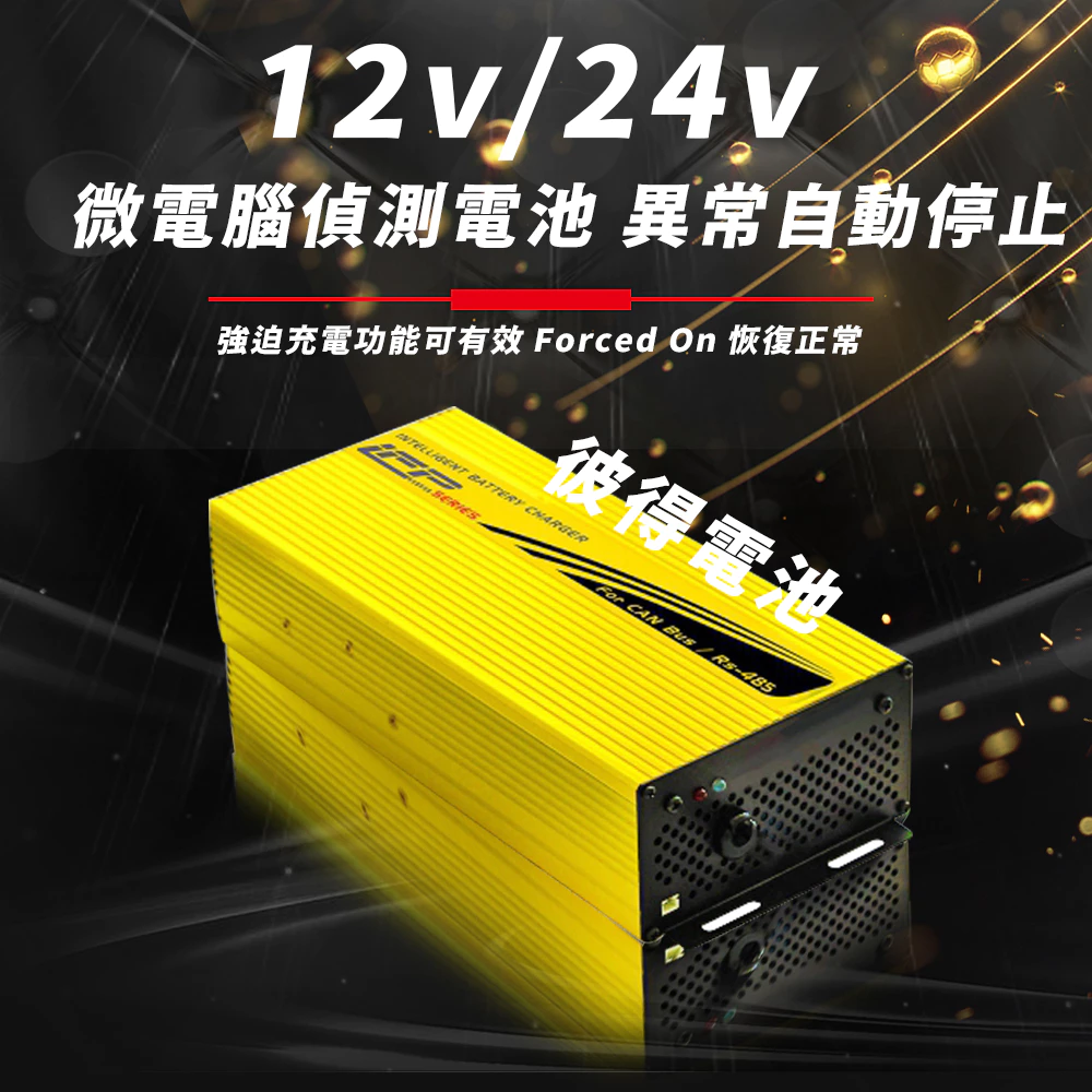 麻新電子 LFP-2415 24V 15A電池充電器 鉛酸 台灣製造 一年保固