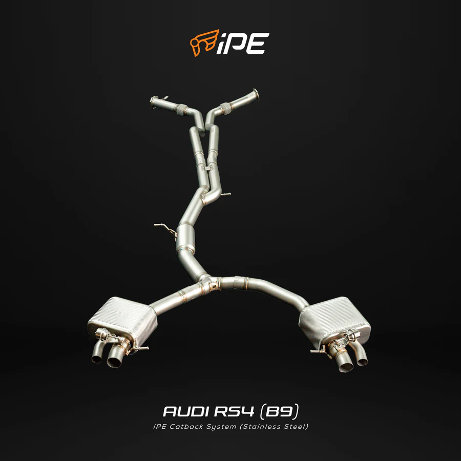 IPE 不鏽鋼排氣管 適用:AUDI RS4 B9 