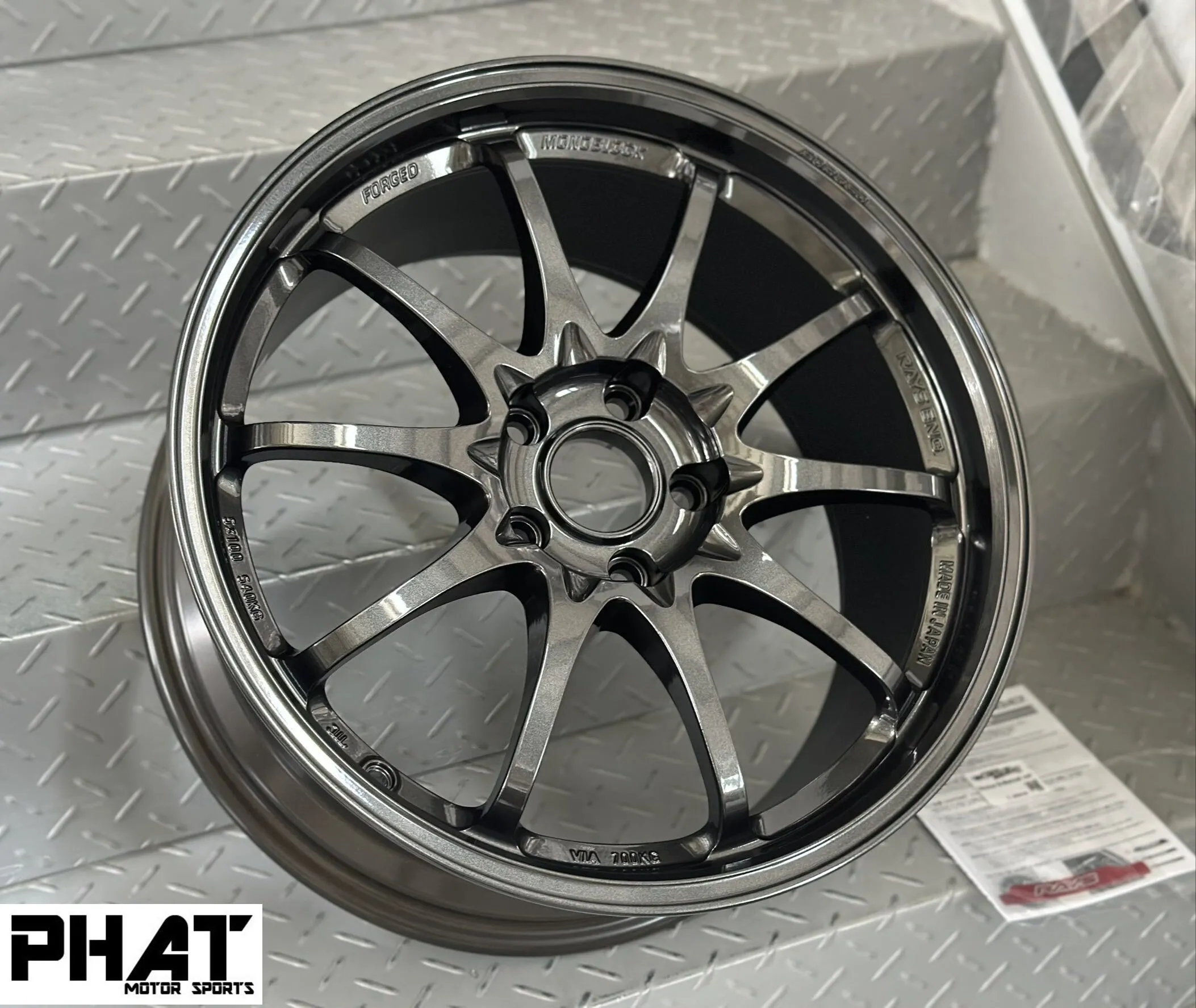 RAYS CE28 club racer ll BLACK EDITION  18x9.5 et35 5x114.3 鍛造鋁圈 TOYOTA GR YARIS專用