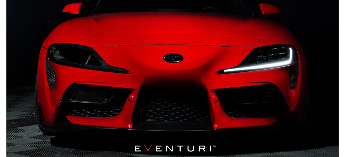 Eventuri MKV Headlamp Duct 單眼祭天 大燈進氣套件 Toyota A90 Supra