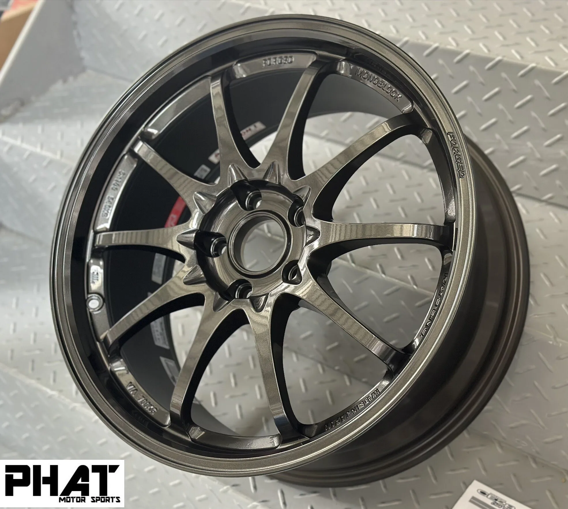 RAYS CE28 club racer ll BLACK EDITION  18x9.5 et35 5x114.3 鍛造鋁圈 TOYOTA GR YARIS專用