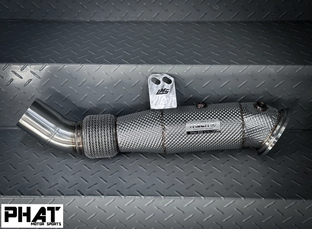 Mach5 Performance 高流量隔熱當派 Downpipe BMW G30 540i B58