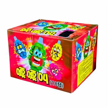 18發彩煙笛(嗄嗄叫)