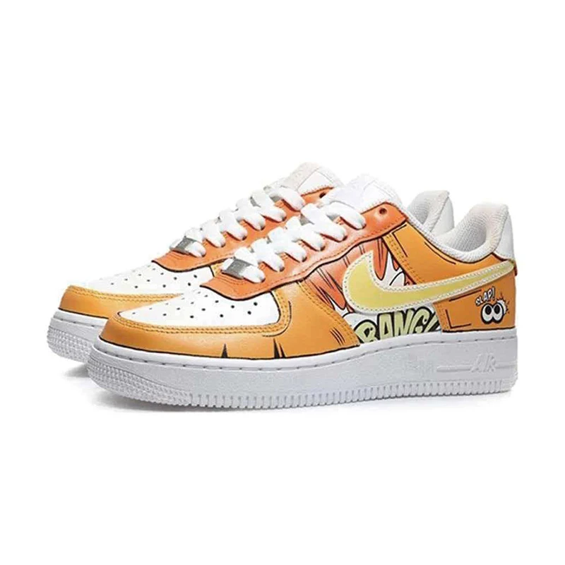 個性化客製球鞋NIKE漫畫二次元橙