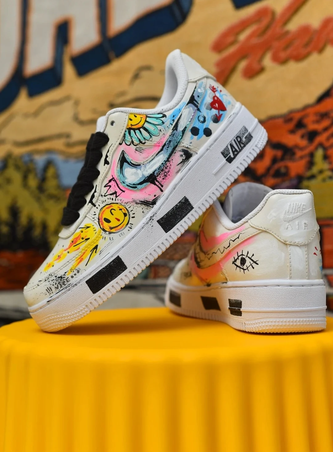個性化客製球鞋NIKE愛心小雛菊