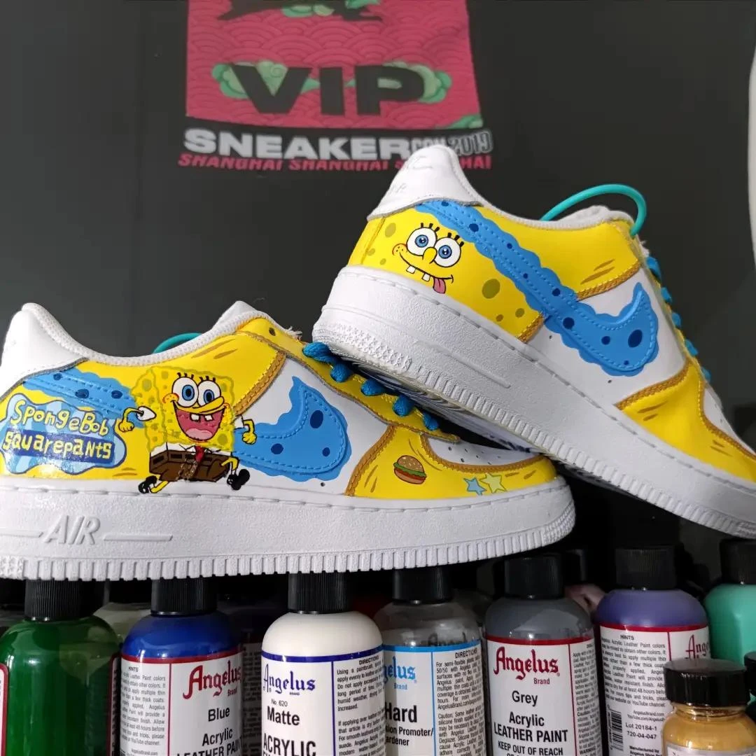 個性化客製球鞋NIKE海綿寶寶
