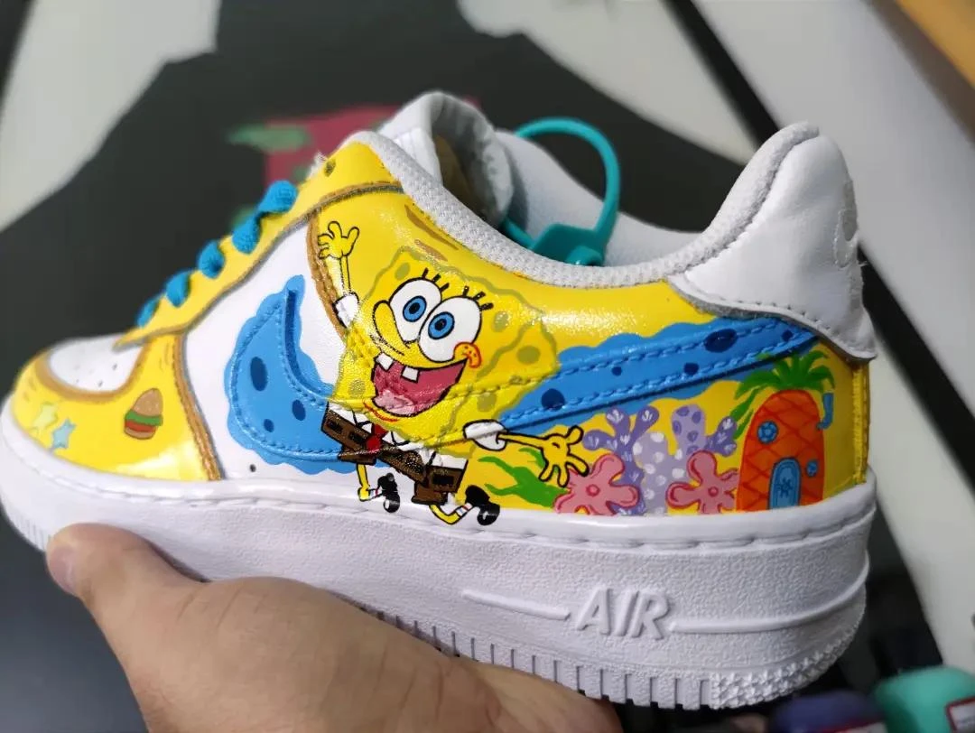 個性化客製球鞋NIKE海綿寶寶