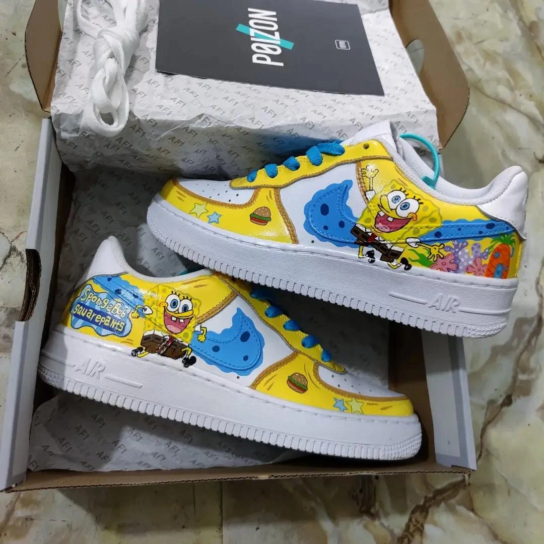 個性化客製球鞋NIKE海綿寶寶