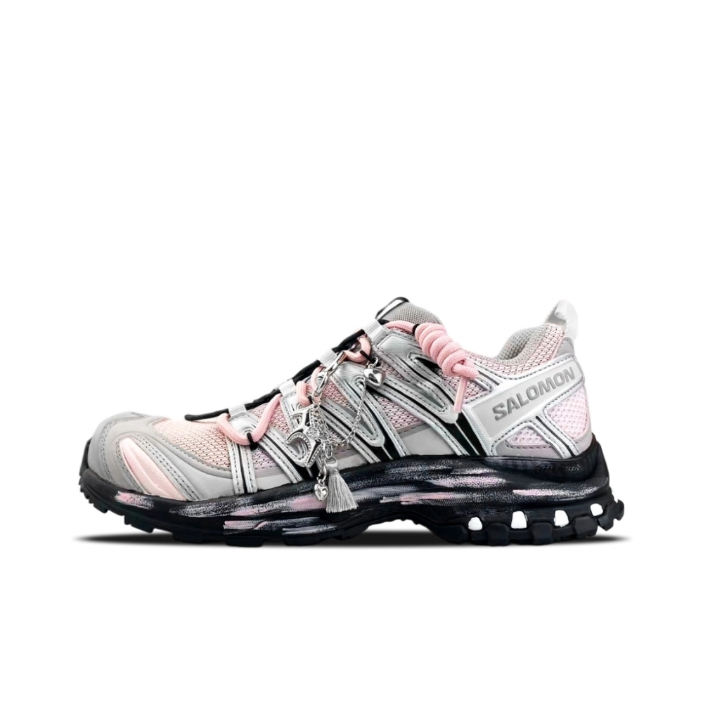 個性化客製球鞋SALOMON粉霧纓絡