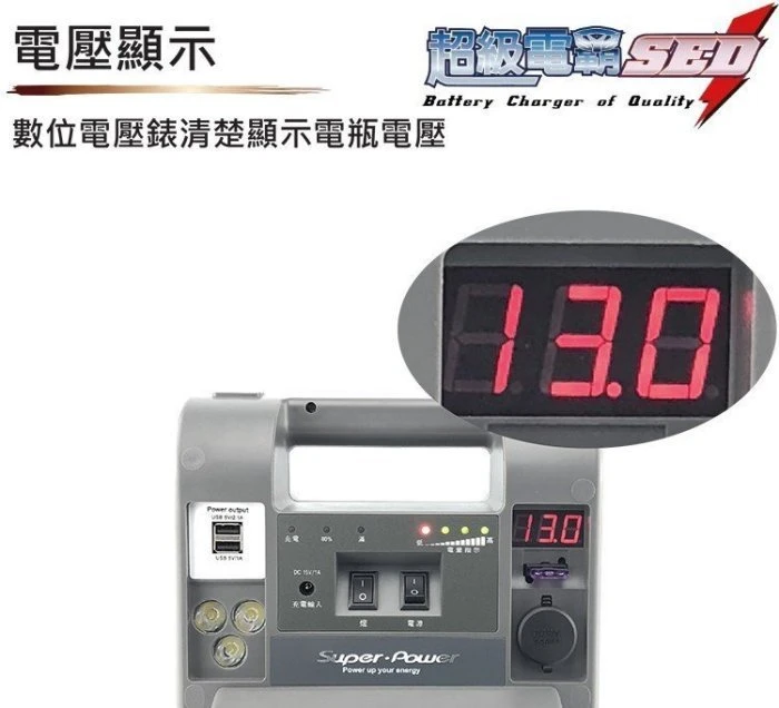 【鋐瑞電池】攜帶式 110V電力 無敵電匠 MP777V 超級電匠 救車電霸 大型車輛 啟動救援 USB充電 汽柴油版