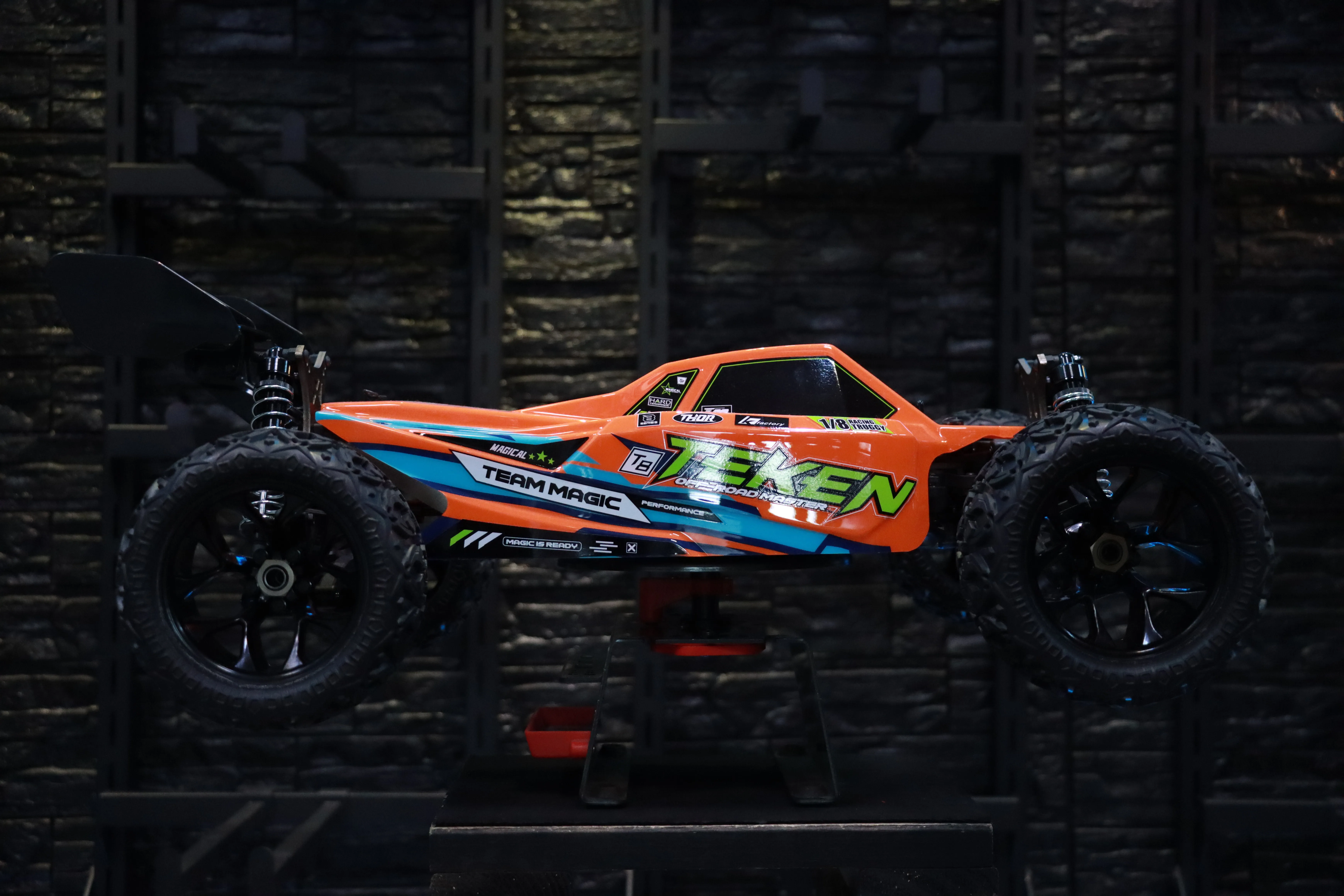《 1/8 TEKEN 4S 無刷競卡 》｜Team Magic系列 遙控車｜