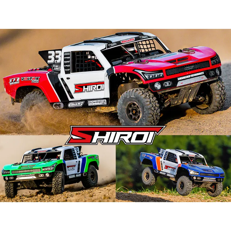《 1/8 無刷短卡 SHIROI 6S 》｜Team Corally遙控車｜