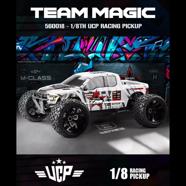《 1/8 KeTER 4S無刷競卡 》｜Team Magic系列 遙控車｜