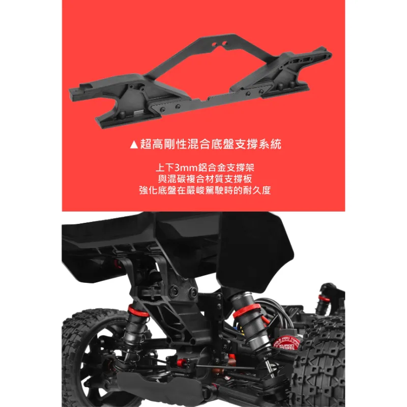 《1/8 無刷越野 ASUGA XLR 6S》｜Team Corally遙控車｜