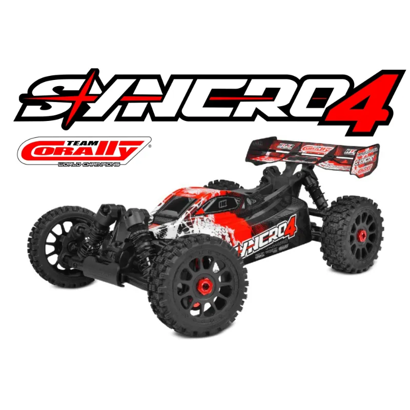 《 1/8 無刷越野 SYNCOR 4 4S 》｜Team Corally遙控車｜