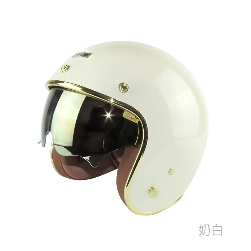 （新色登場）Ninja 華泰 KK806B 涼感皮革內襯 多層膜內墨鏡 四分之三 復古帽