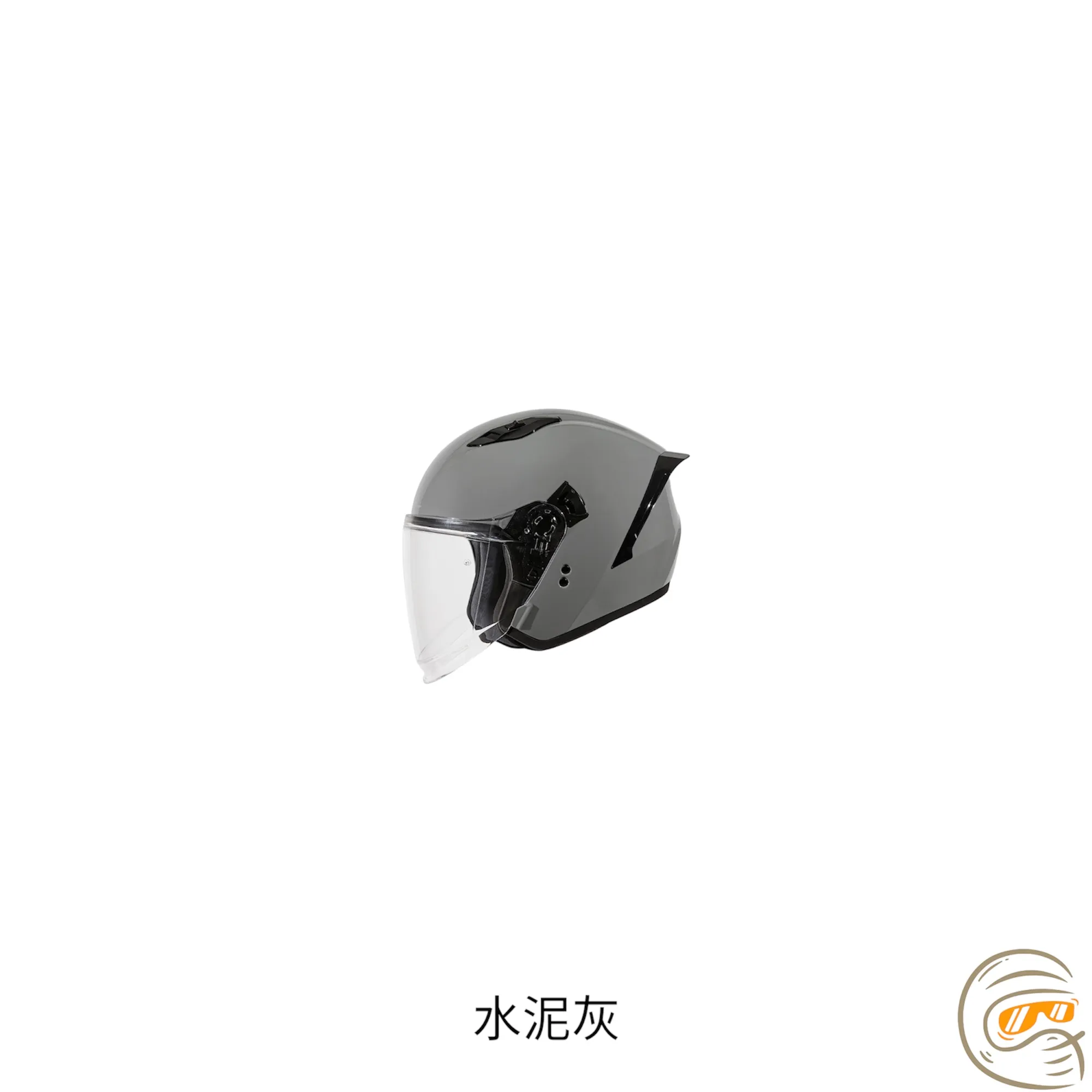 SOL Helmet SO-11P 素色 四分之三 安全帽/配件