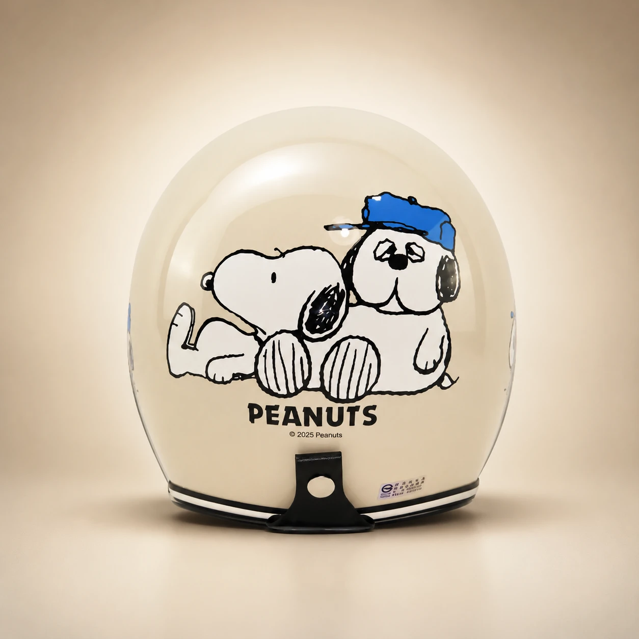 正版授權❗️Snoopy × Olaf｜Peanuts 聯名 4分之3安全帽｜全可拆洗｜內墨鏡騎士帽