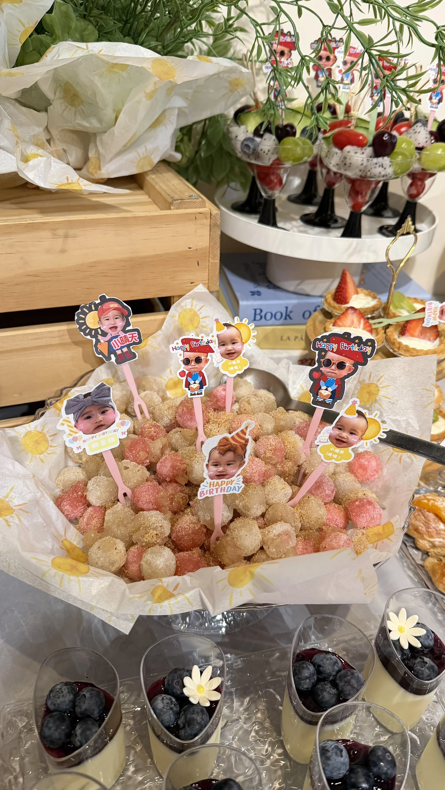 客製寶寶點心蛋糕插牌