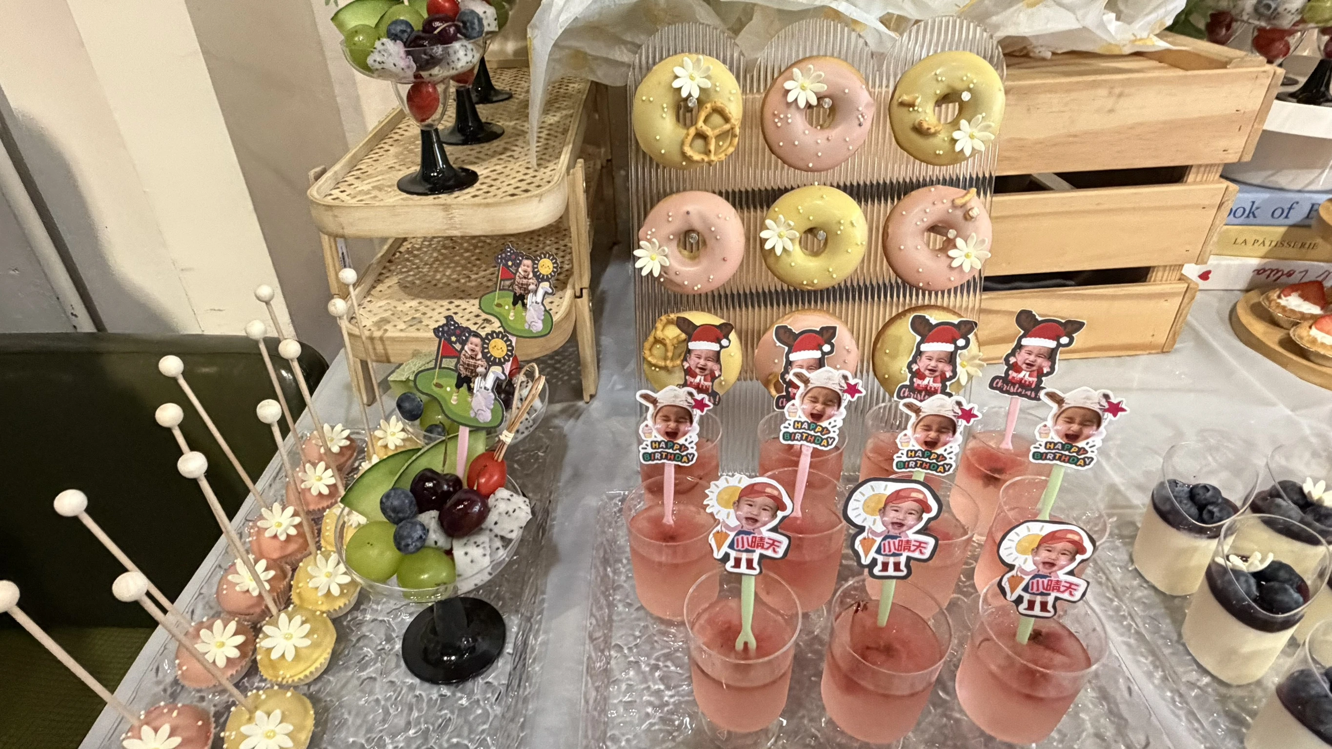 客製寶寶點心蛋糕插牌