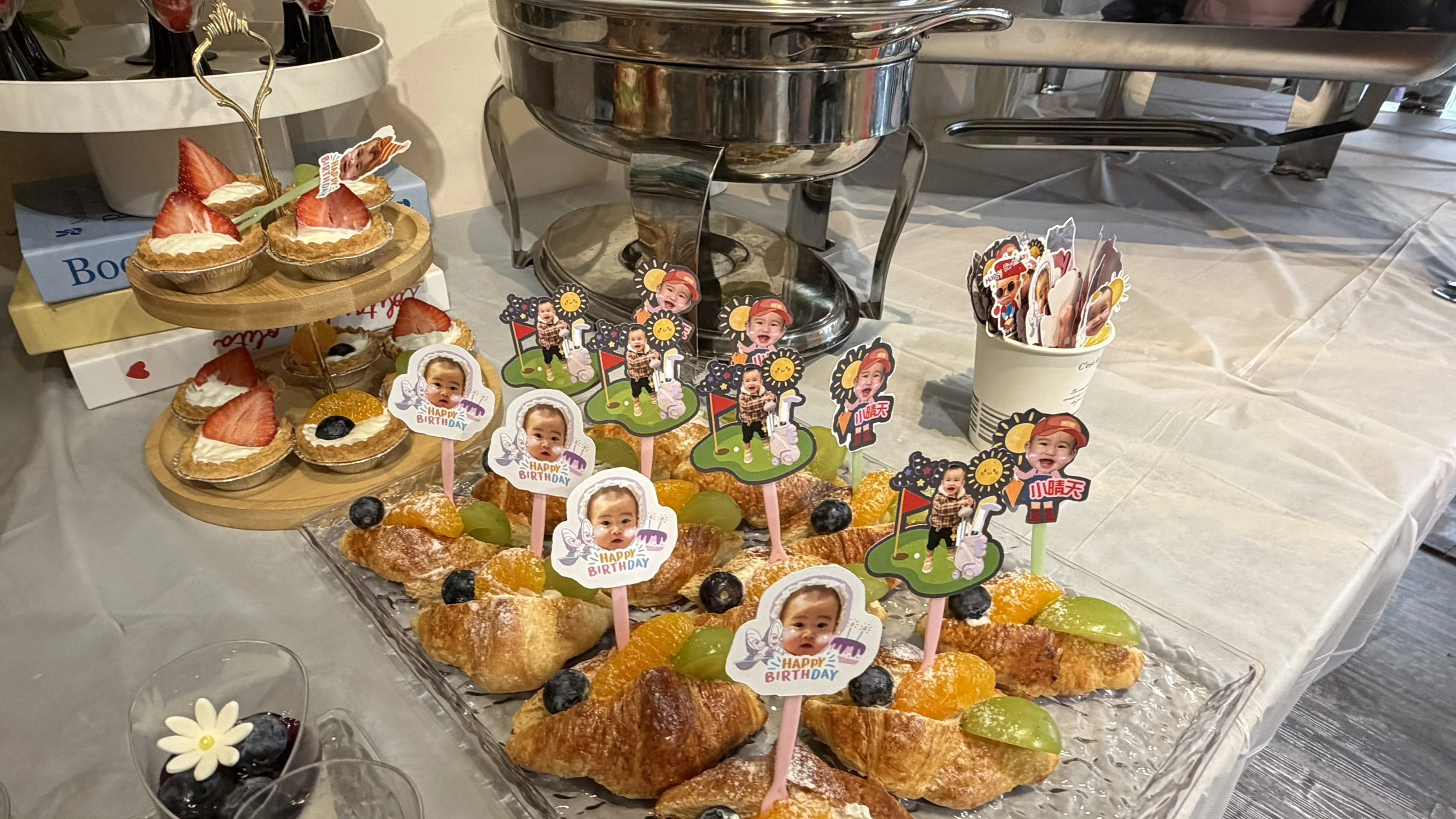 客製寶寶點心蛋糕插牌
