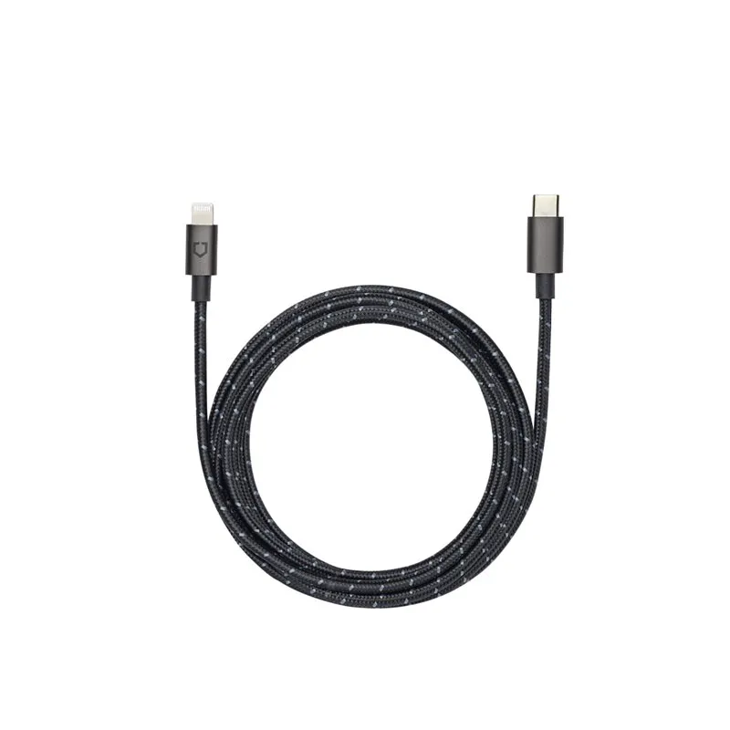 犀牛盾 Lighting 對 USB-C 傳輸充電線 (編織)1M