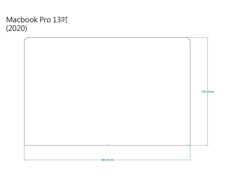 IMOS MacBook Pro 13吋 疏水疏油保護貼