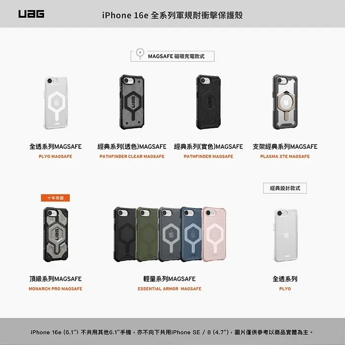 UAG 磁吸輕量款-iPhone 16