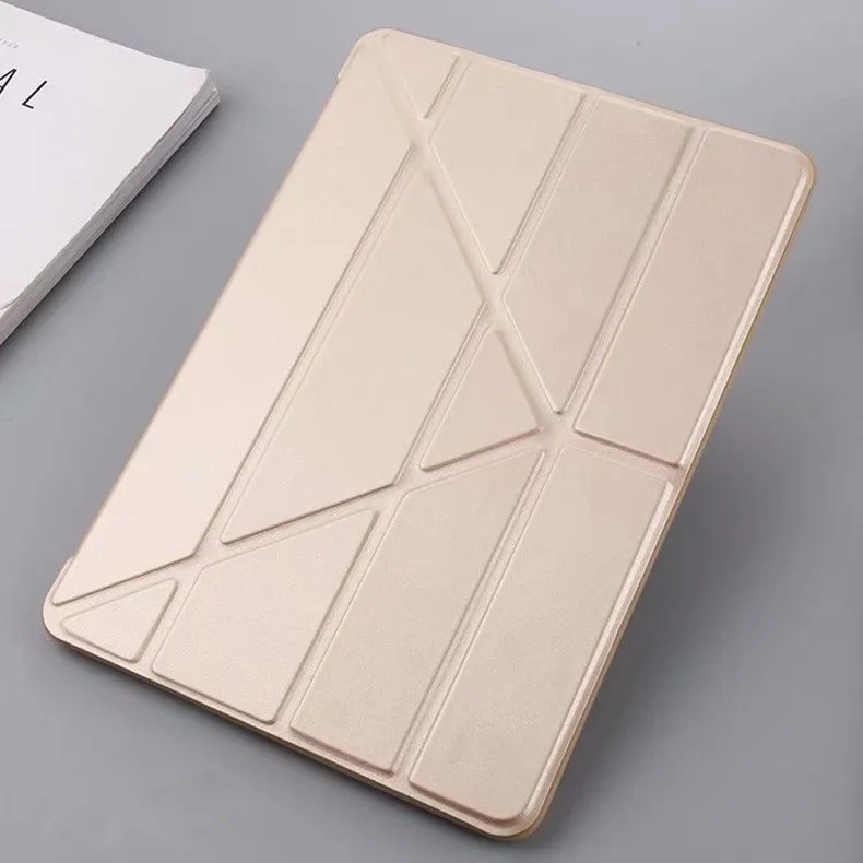 金 PAD9 /IPAD PRO 10.2/10.5 筆槽多折共用皮套