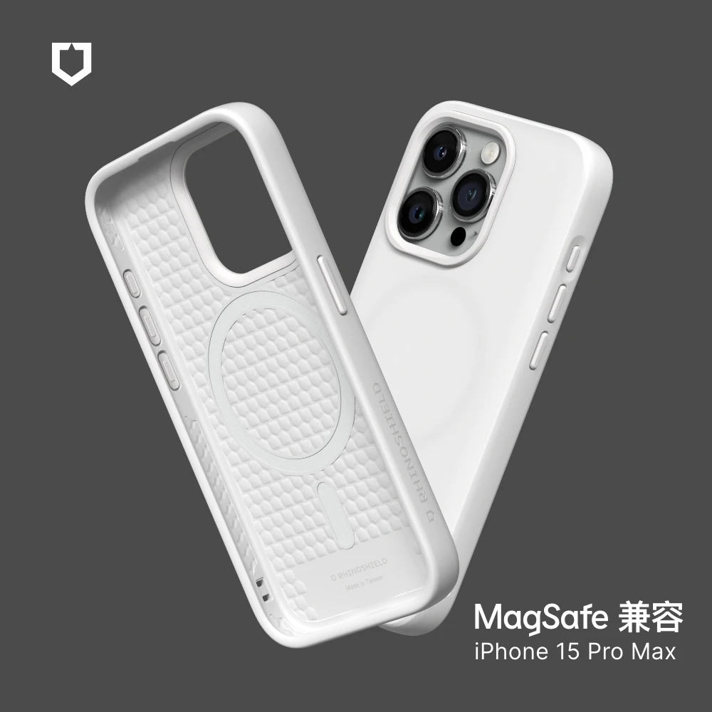 犀牛盾SolidSuit ((MagSafe 兼容)- iPhone 15