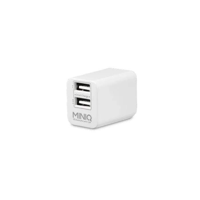 MINIQ 雙USB 2.4A 充電器(DK46T)