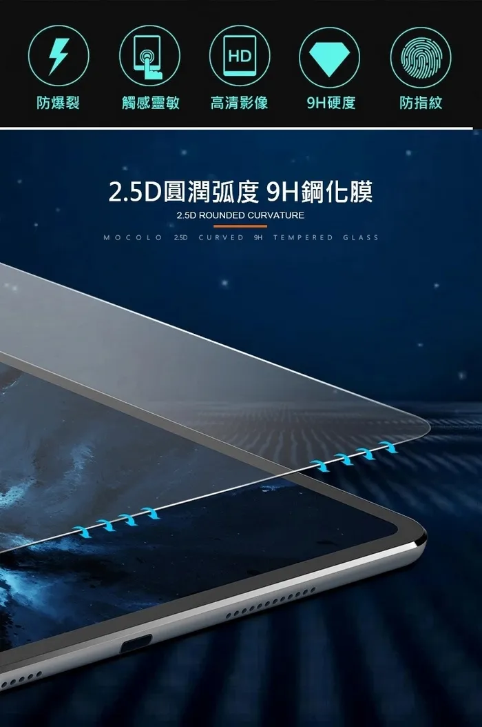 Apple iPad Pro 11/Air 4藍光玻璃