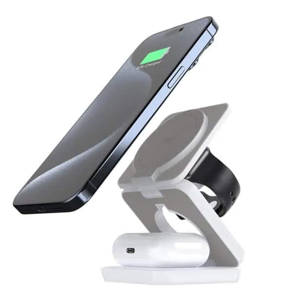 MINIQ WC002 三合一折疊磁吸無線充