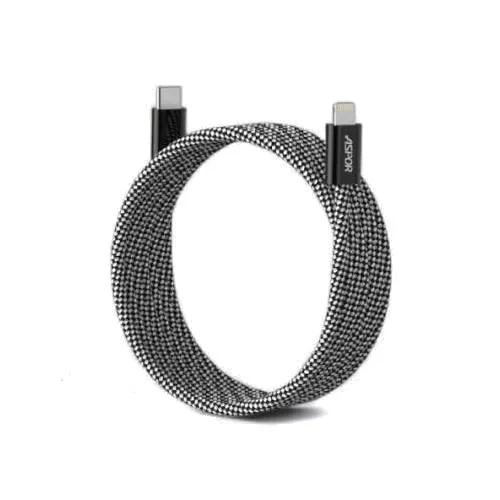 ASPOR磁吸捲捲線30W C TO L(1.3M)-寶