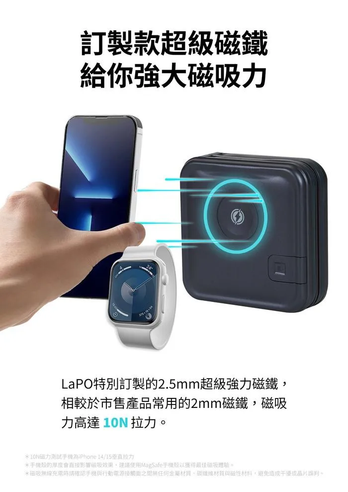 C to L - LAPO三代-八合一多功能行動電源