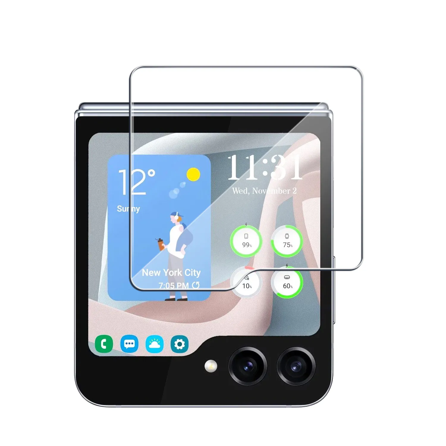 GT 鋼化玻璃保護貼Galaxy Z FOLD 7