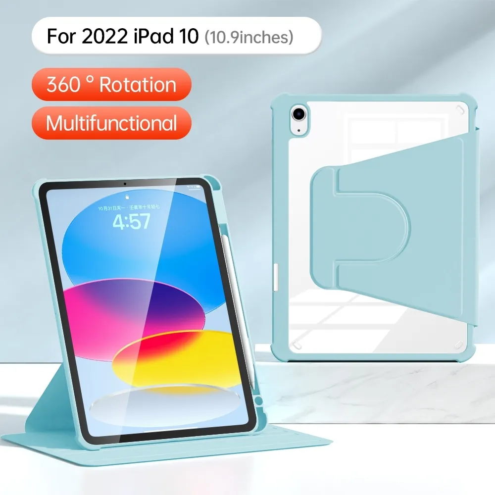 IPAD 10 10.9 旋轉平版套(含筆槽)-暟