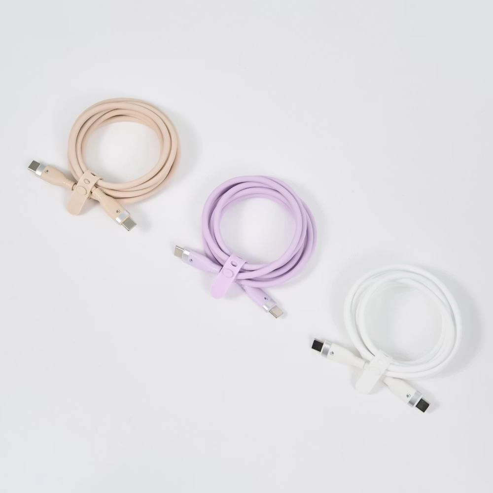 LaPO 液態矽膠微光快充100W傳輸線PDC-150CM 資