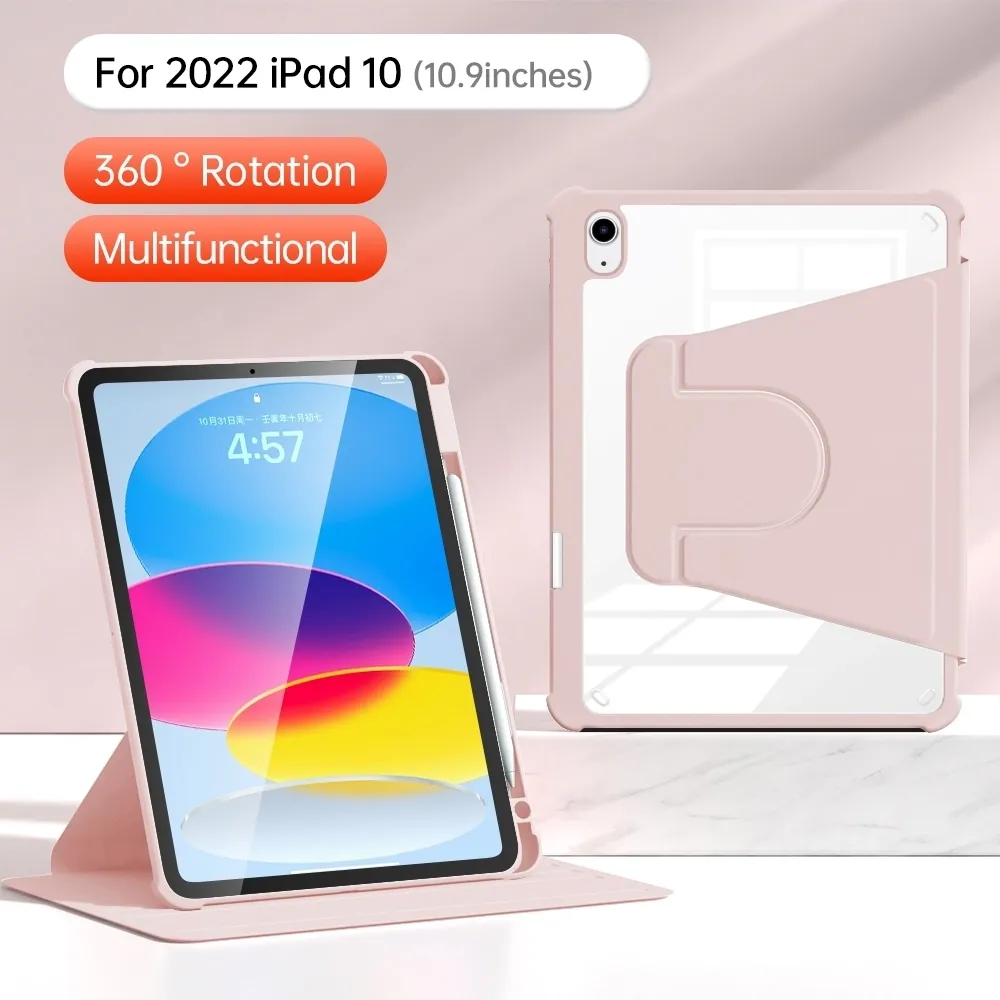 IPAD 10 10.9 旋轉平版套(含筆槽)-暟