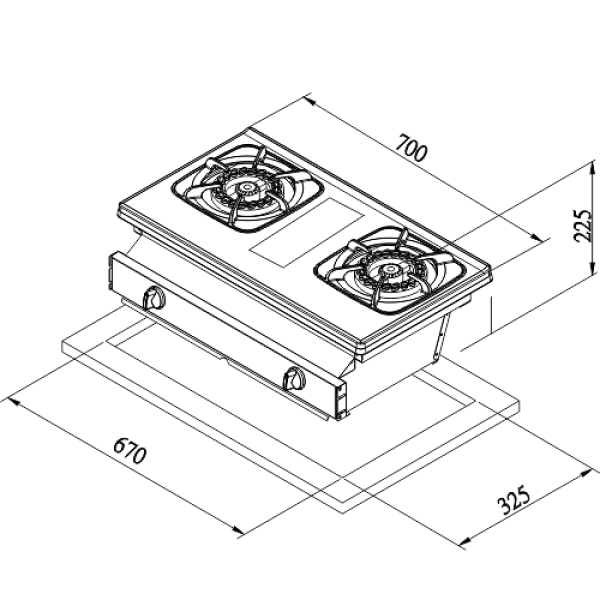 一級銅爐頭嵌入爐