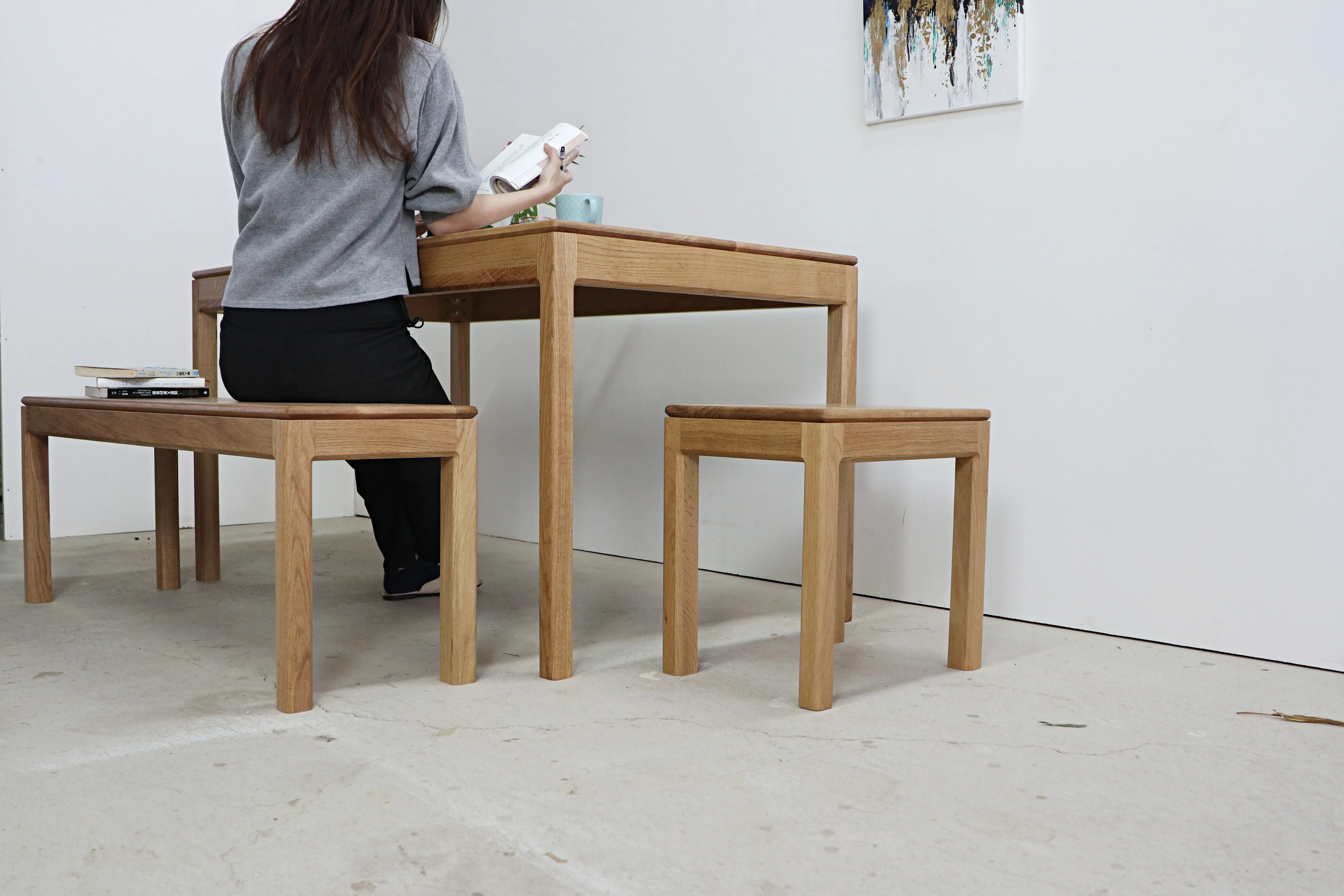 MORE Gather Table & Bench 聚在一起餐桌組  |  餐桌  |  長凳